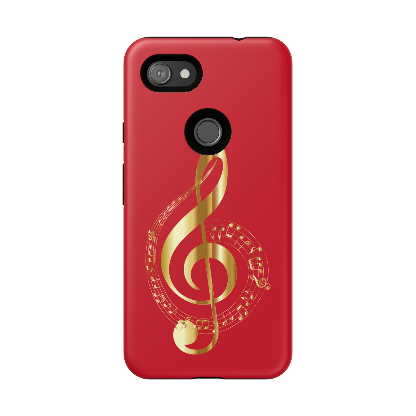 Tough Cases - Red Musical Note