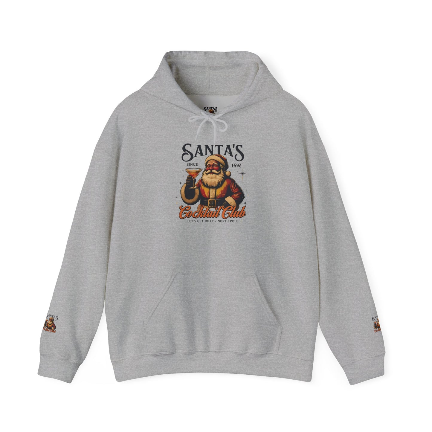 Cozy Holiday Sweatshirt, Perfect Christmas Gift, Santa's Cozy Crew, Winter Comfort Wear, Unisex Hoodie, Festive Apparel