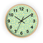 Floral Wall Clock, Rustic Home Decor, Spring Wall Art, Flower Design Clock, Unique Timepiece for Living Room, Gift for Her