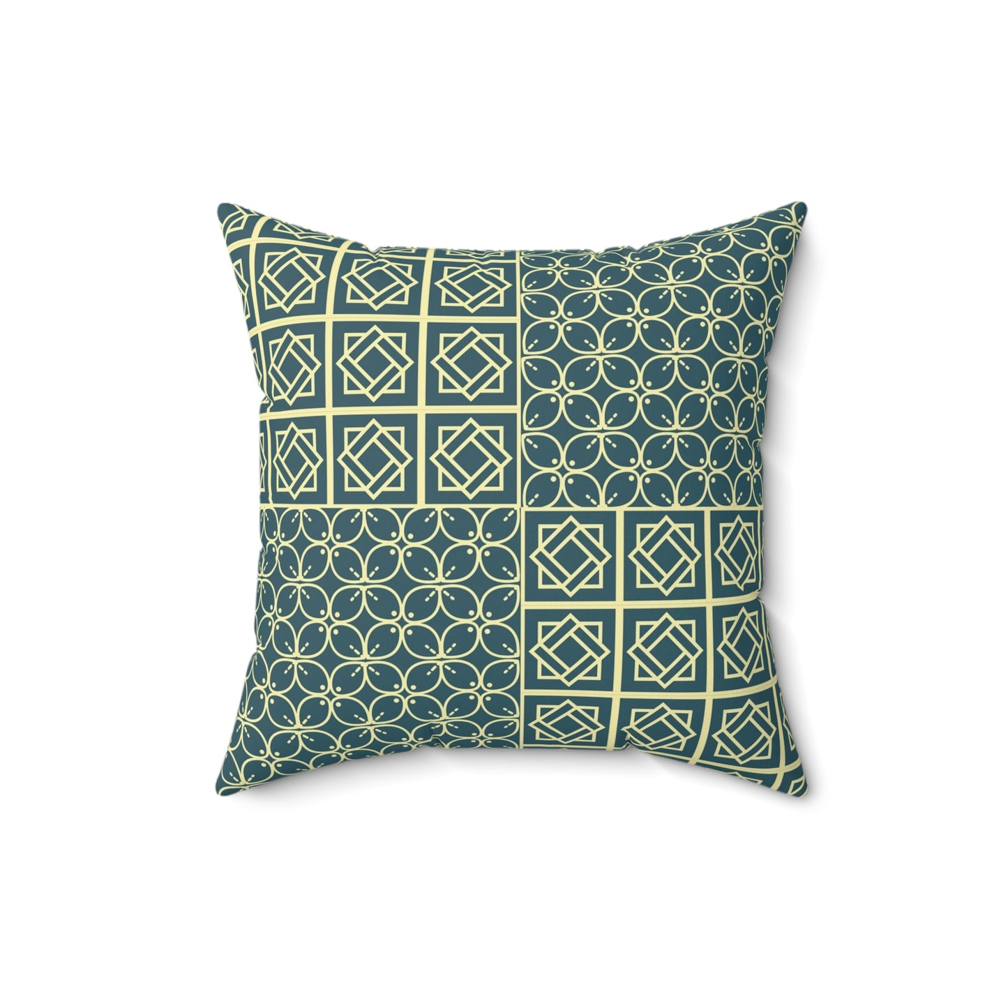 Geometric Decor Pillow, Modern Cushion for Living Room, Boho Bedroom Accent, Gift for Housewarming, Unique Throw Pillow