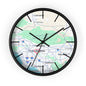 Los Angeles Wall Clock, Unique Home Decor, Custom City Map Clock, Modern Timepiece, Gift for Map Lovers