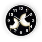 Silhouette Cat Wall Clock — Moonlit Cat Lovers Decor