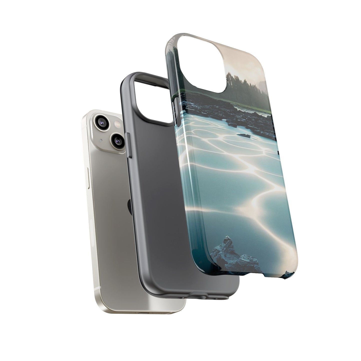 Nature-Inspired Phone Case, Tough Cases for Nature Lovers, Durable Phone Cover, Outdoor Vibe, Unique Gift for Travelers, Eco-Friendly Design