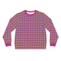 Colorful Checkered Lightweight Sweatshirt, Casual Wear, Cozy Gift, Everyday Style, Spring Fashion, Unique Print