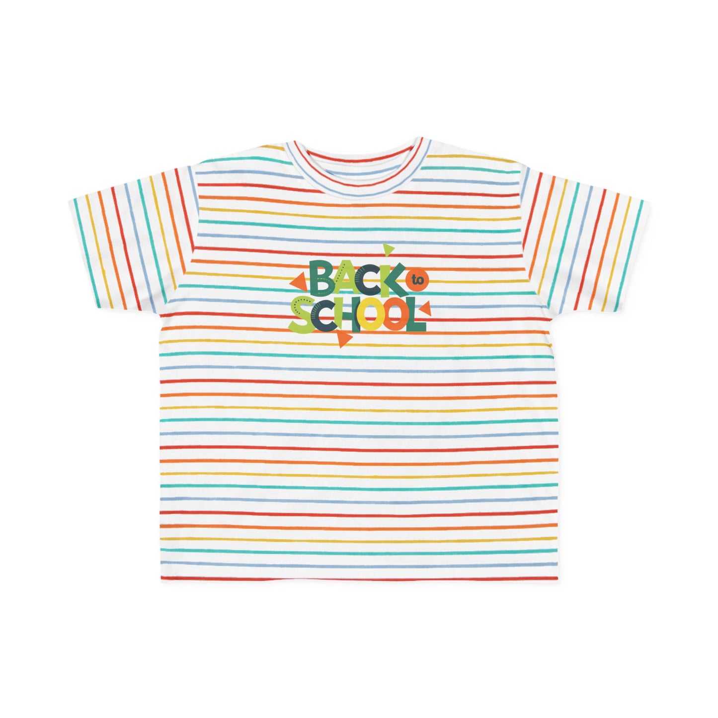 Colorful Toddler Tee - Perfect for Back to School