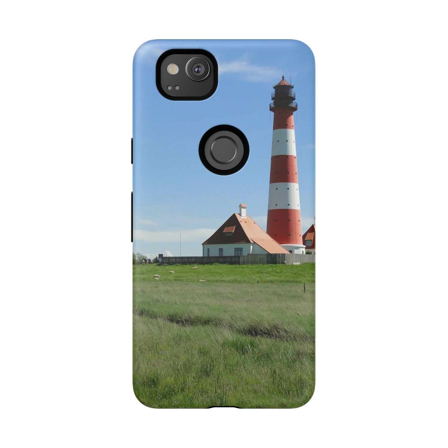 Lighthouse Phone Case - Coastal Vibes, Nautical Gift, Ocean Lover Accessory, Beach Aesthetic, Customizable Design