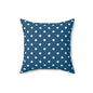 Polka Dot Throw Pillow - Cozy Home Accent, Decorative Cushion, Comfortable Decor, Gift for Housewarming, Nursery, Living Room