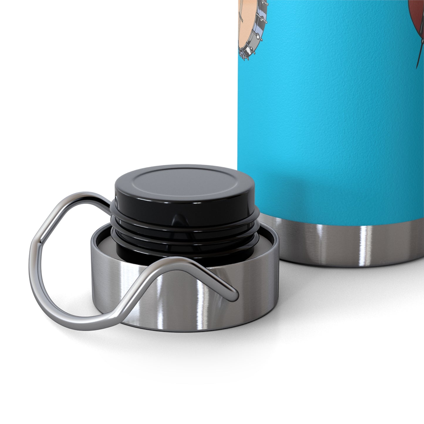 Musical Instruments Water Bottle | Copper Vacuum Insulated Bottle | Gift for Musicians, Music Lovers, Durable Travel Mug, Concert [...]