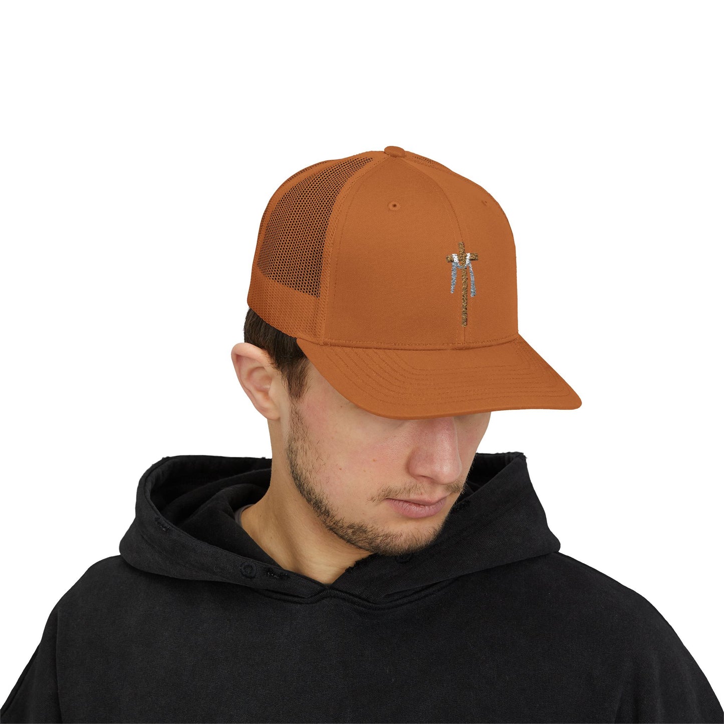 Elegant Faith Snapback Trucker Cap - Faith Hat, Religious Cap, Inspirational Gift, Christian Apparel, Trendy Headwear