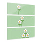Trendy Floral Acrylic Triptych Prints, Wall Art Decor, Modern Home Decor, Nature Prints, Gift for Her, Mother's Day Decoration