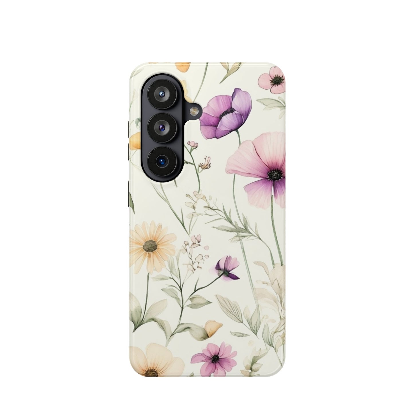 Floral Watercolor Magnetic Impact-Resistant Phone Case
