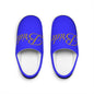 Luxurious Women's Indoor Slippers with Elegant Monogram Design
