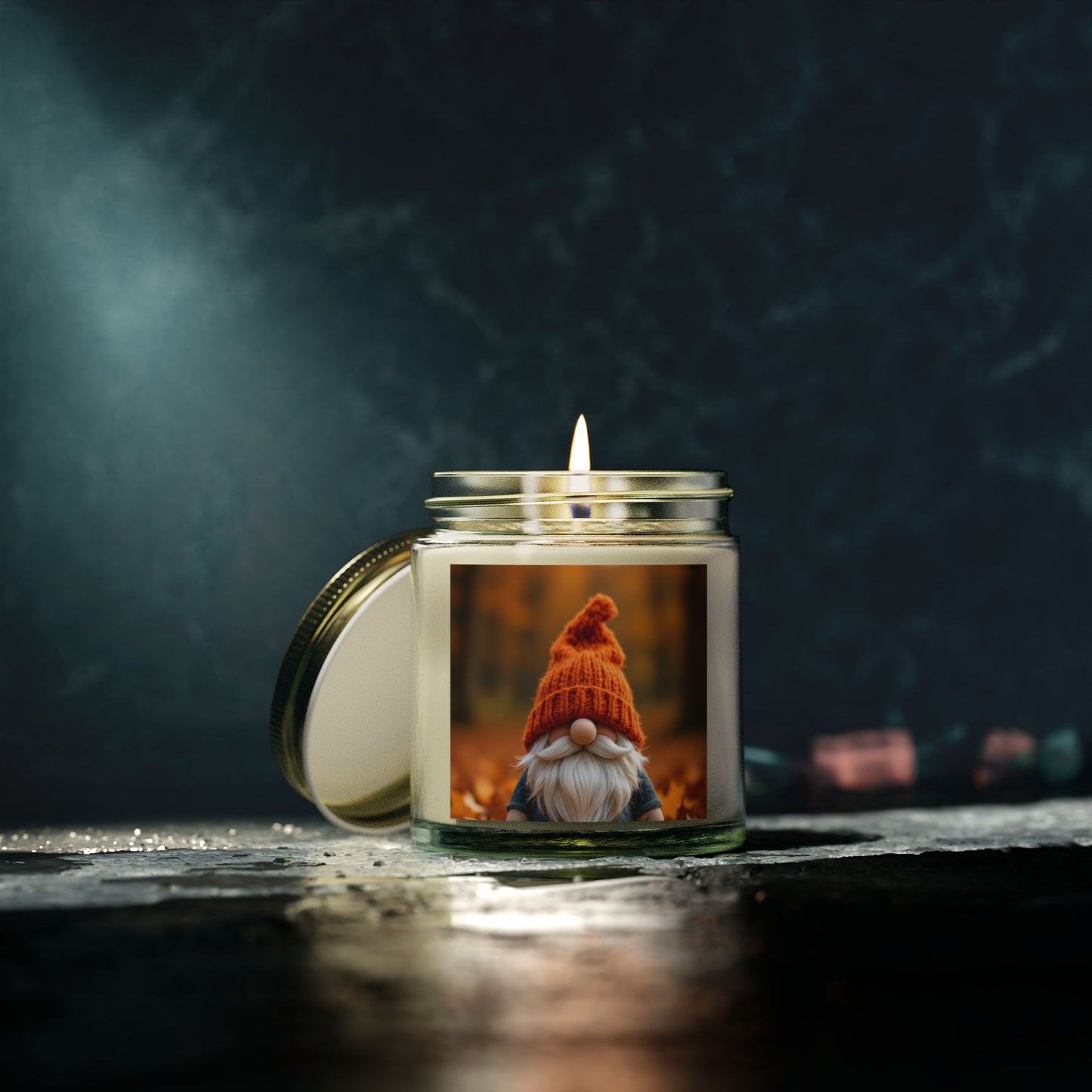 Autumn Gnome Scented Candles, Cozy Home Decor, Fall Gifts, Seasonal Aromatherapy, Relaxation, Thanksgiving Celebration