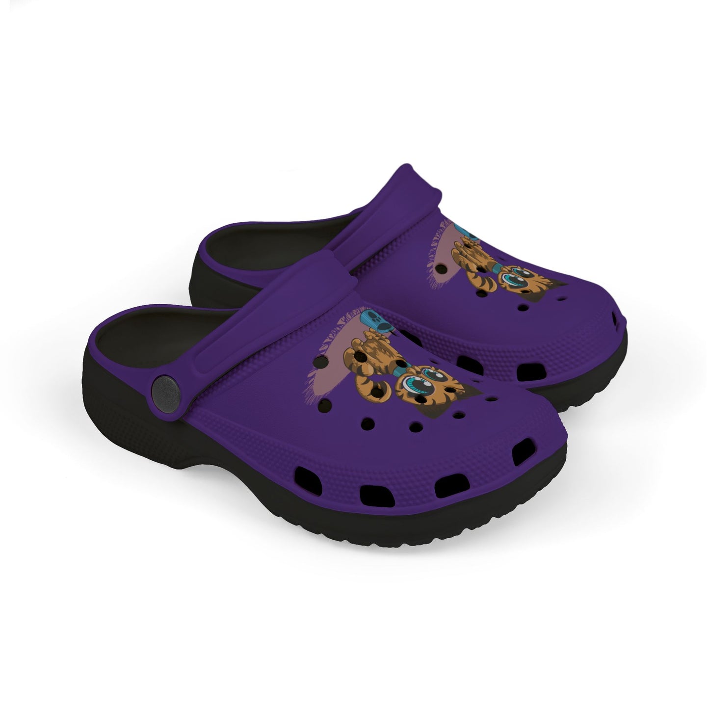 Adorable Kids' EVA Foam Clogs - Fun Tiger Design for Playtime