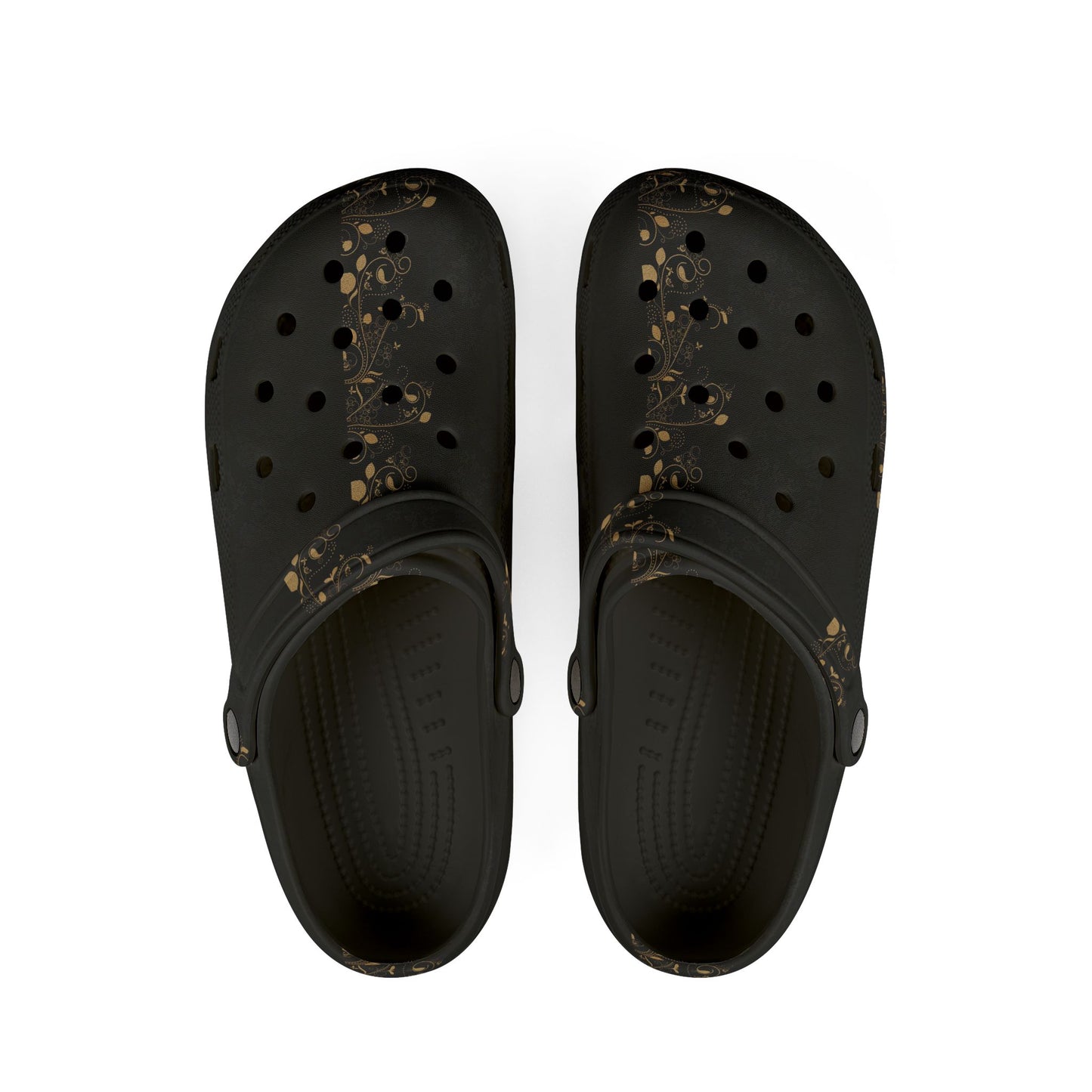 Black Speckle EVA Foam Clogs — Lightweight Slip-On Garden & Casual Shoes