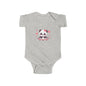 Panda Hearts Infant Bodysuit — Cute Pink Panda Baby Onesie