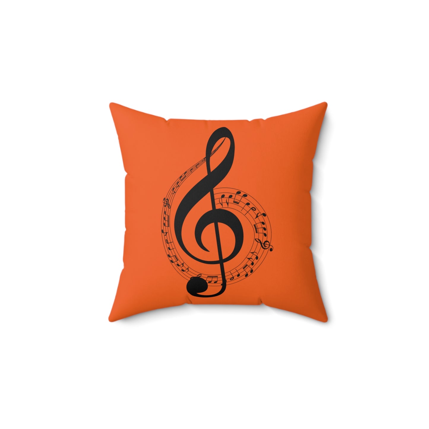 Musical Note Throw Pillow, Perfect for Music Lovers, Home Decor, Gift for Musicians, Hoodies, Halloween Decor