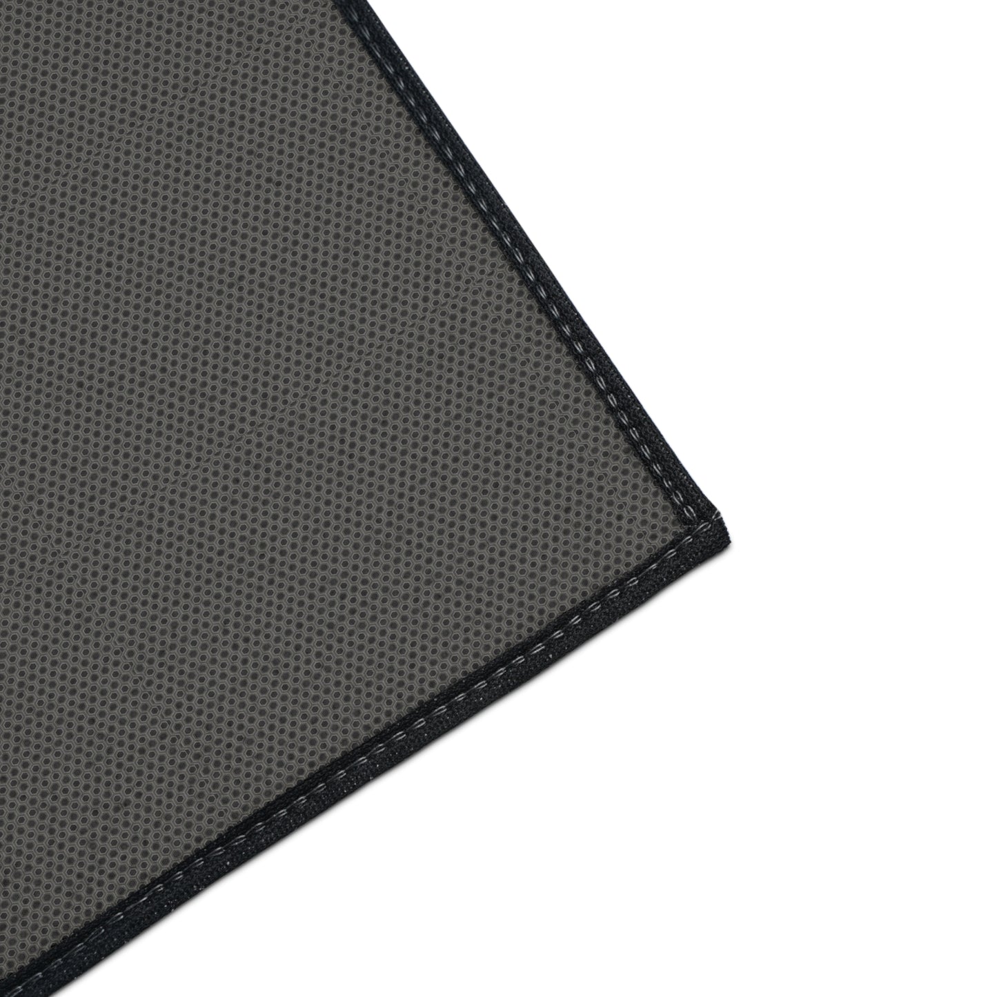 Gray and Gold Monogram Z Heavy-Duty Floor Mat