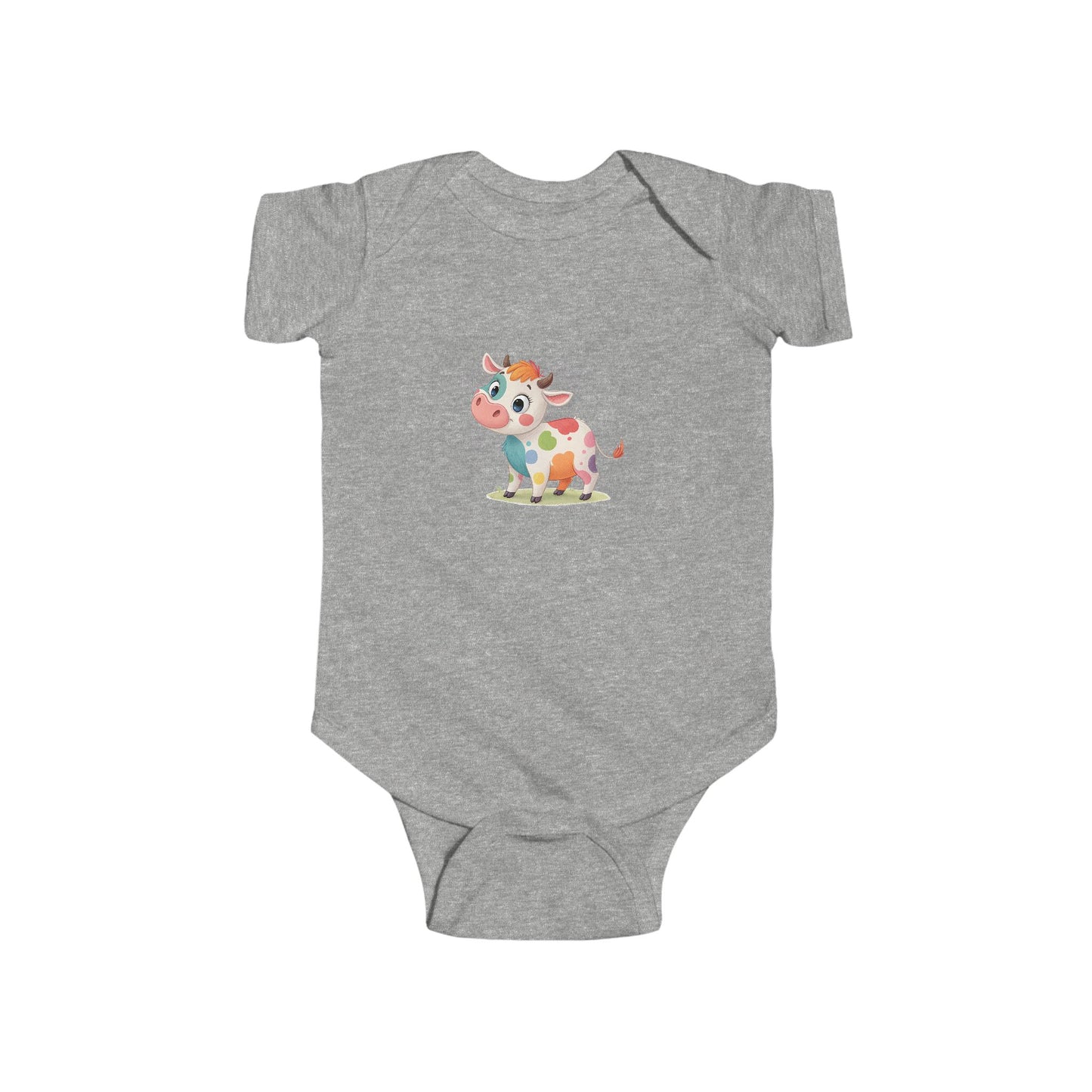 Cute Cow Infant Bodysuit | Baby Shower Gift, Newborn Outfit, Animal Lover Apparel, Cute Baby Clothes, Toddler Gift