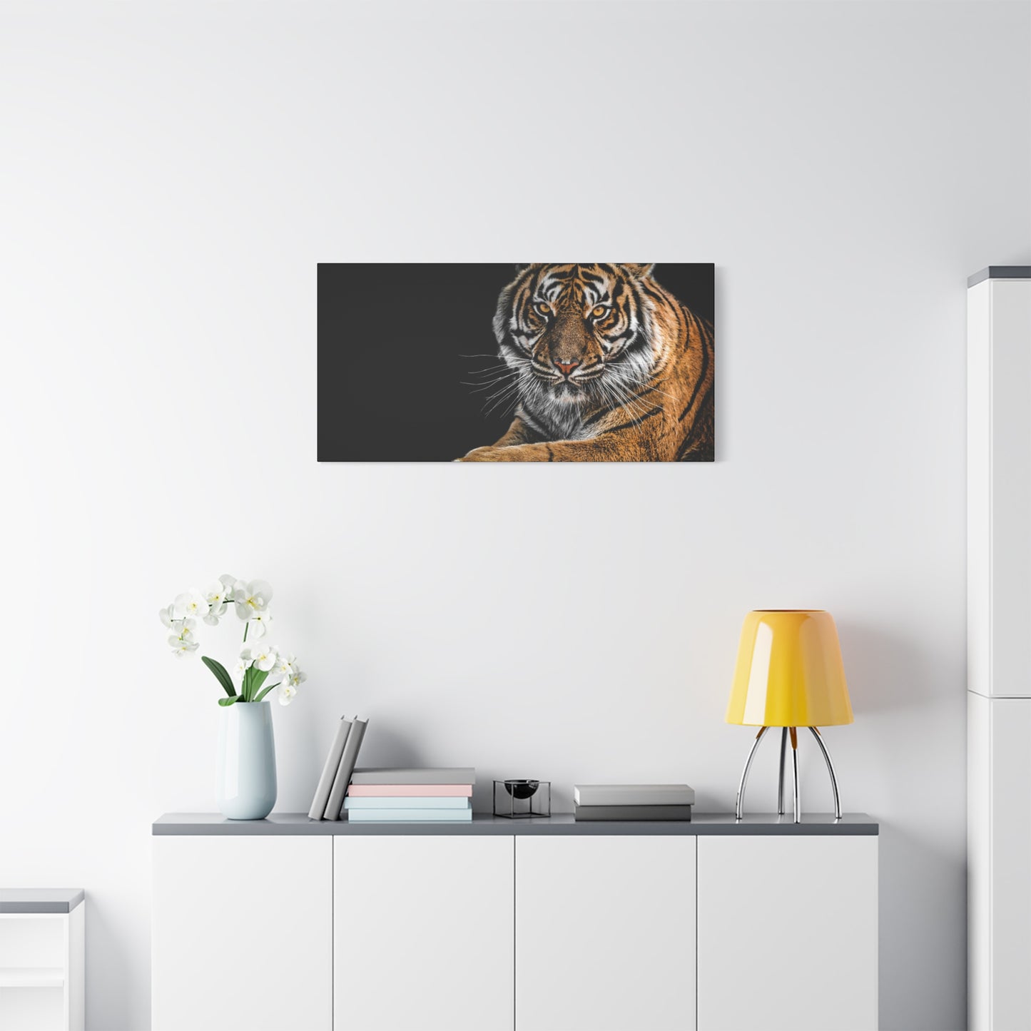 Majestic Tiger Canvas Art, Perfect for Animal Lovers