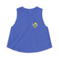 Bee Cute Women's Crop Top — Sweet Bumblebee Graphic