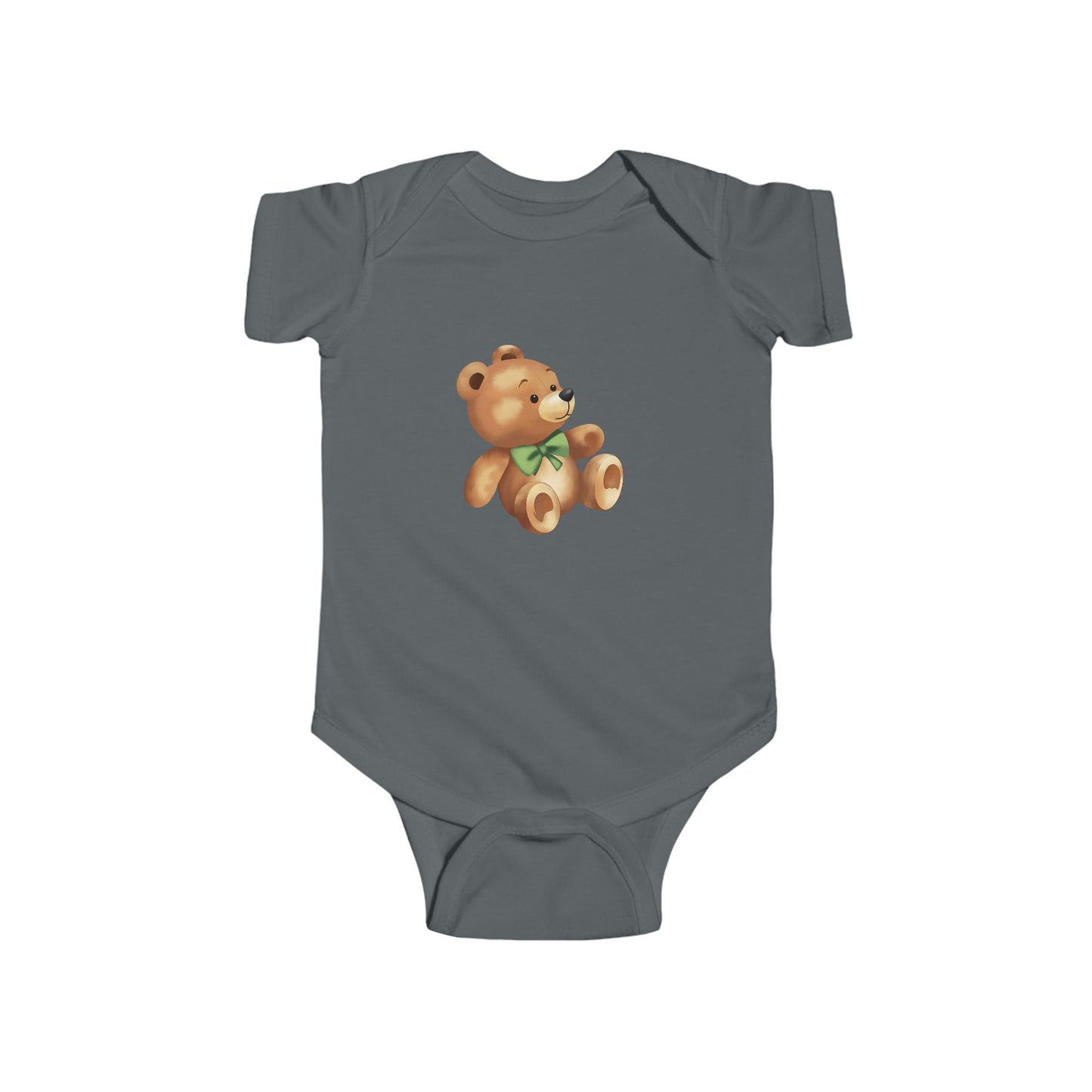 Adorable Teddy Bear Infant Bodysuit, Baby Shower Gift, Cute Baby Outfit, Soft Cotton Onesie, Newborn Clothing, Infant Apparel