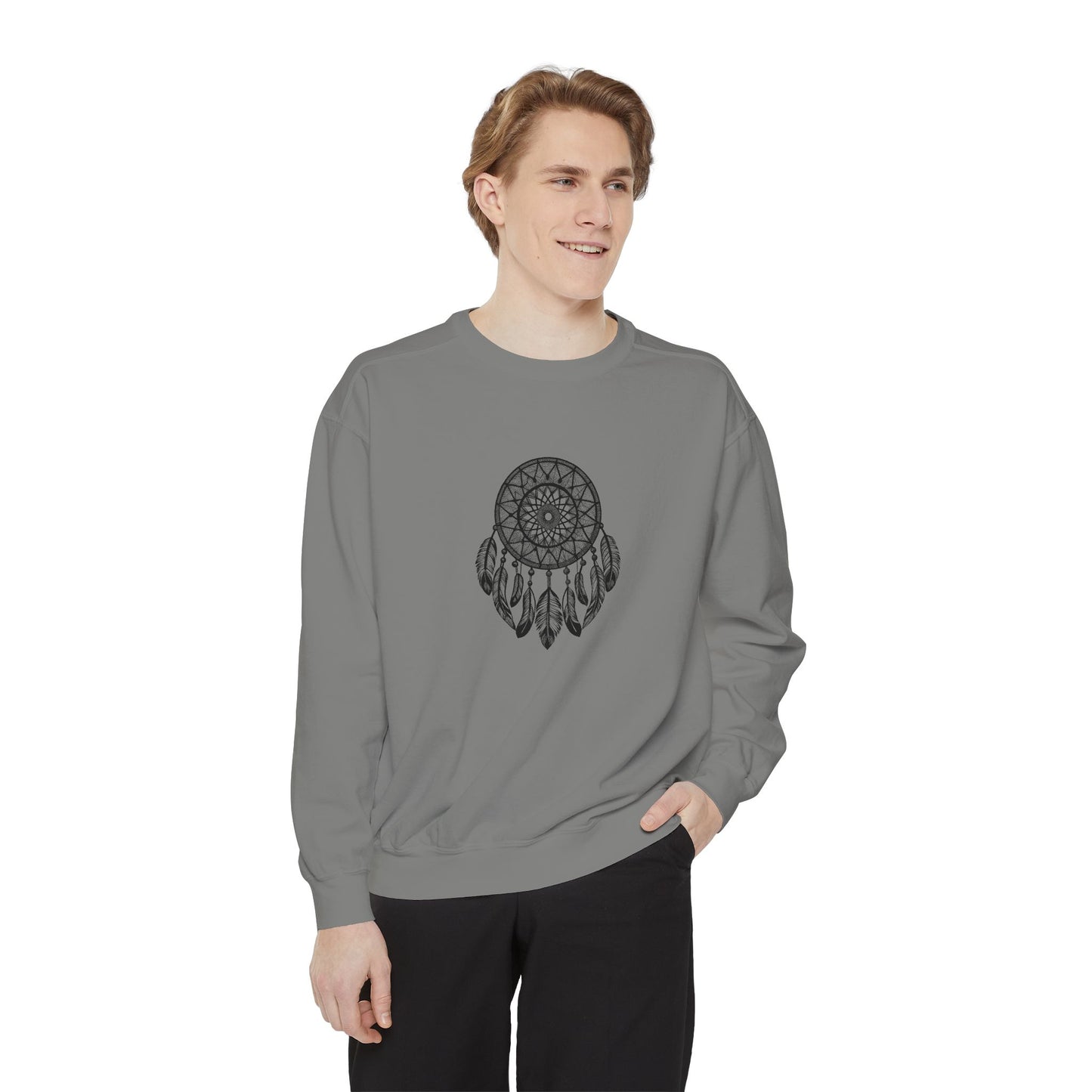 Dreamcatcher Sweatshirt for Cozy Vibes, Perfect Gift for Boho Lovers, Casual Outfits, Fall Style, Relaxing Days