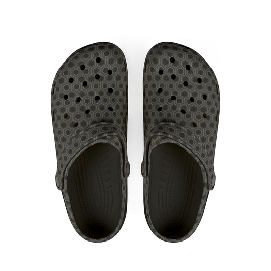 Polka Dot EVA Foam Clogs — Lightweight Slip-On Garden Shoes
