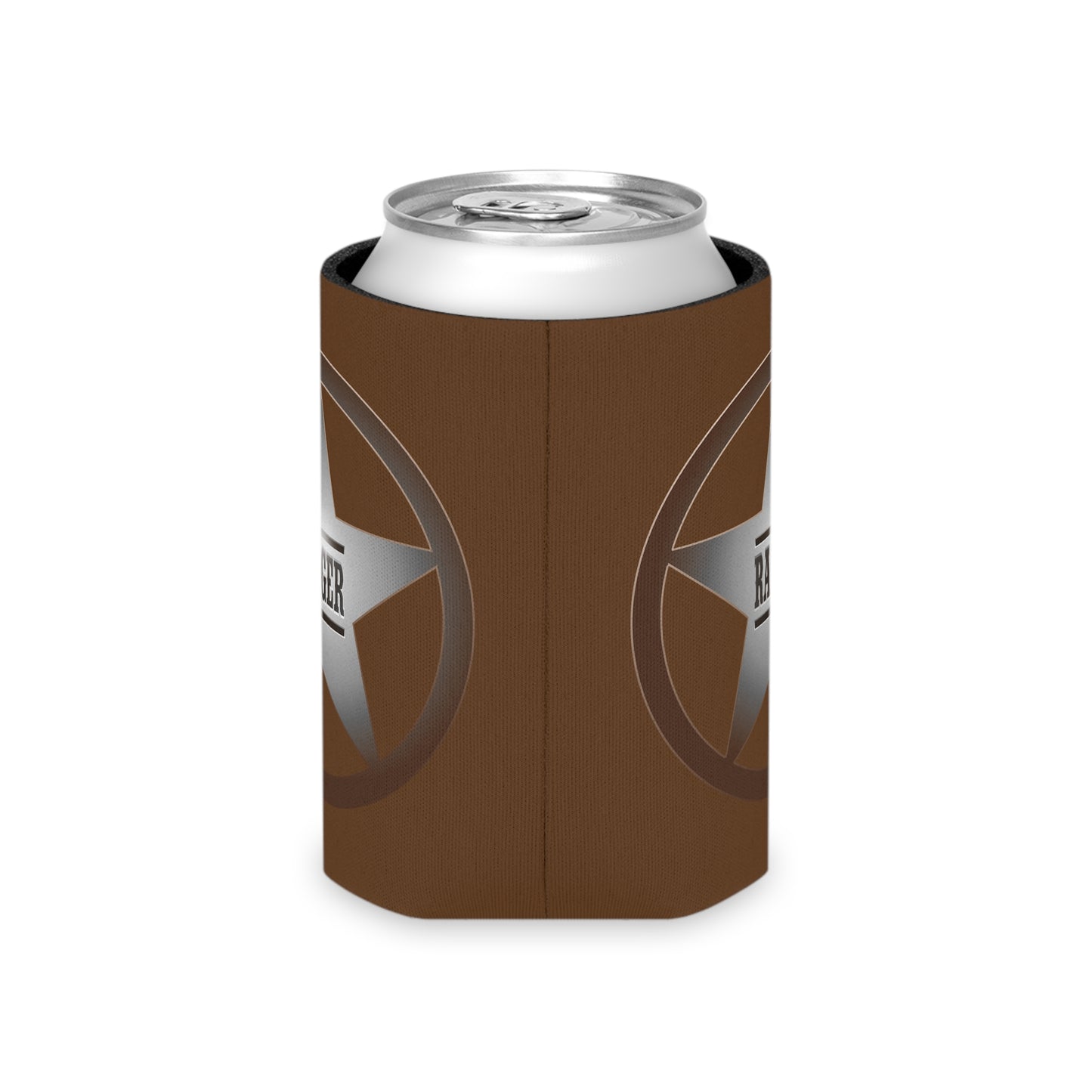 Rustic Ranger Can Cooler – Vintage Style Drink Holder, Perfect for Parties, BBQs, Camping, and Outdoor Adventures