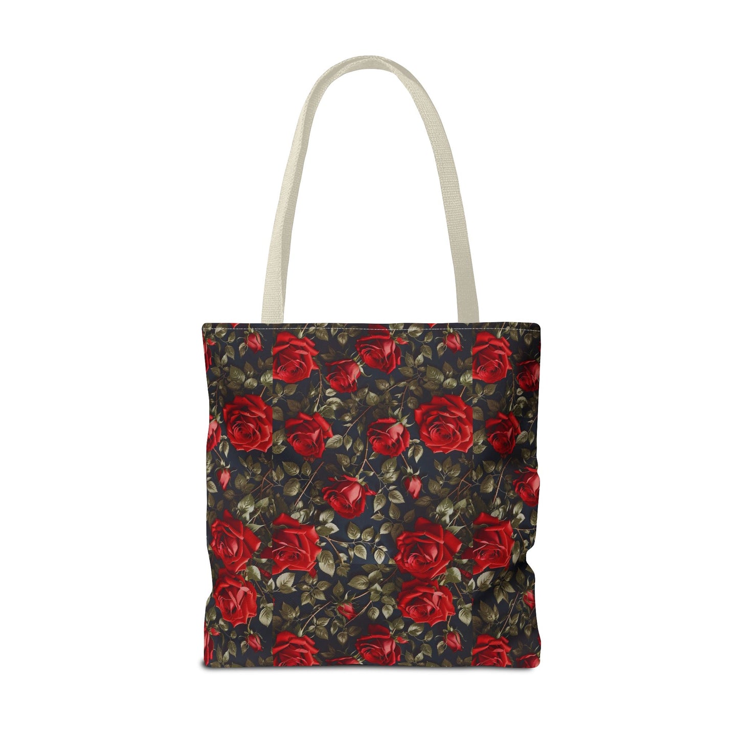 Elegant Floral Tote Bag, Stylish Rose Print, Gift for Her, Eco-Friendly Shopping Bag, Perfect for Spring, Everyday Use, Casual Chic