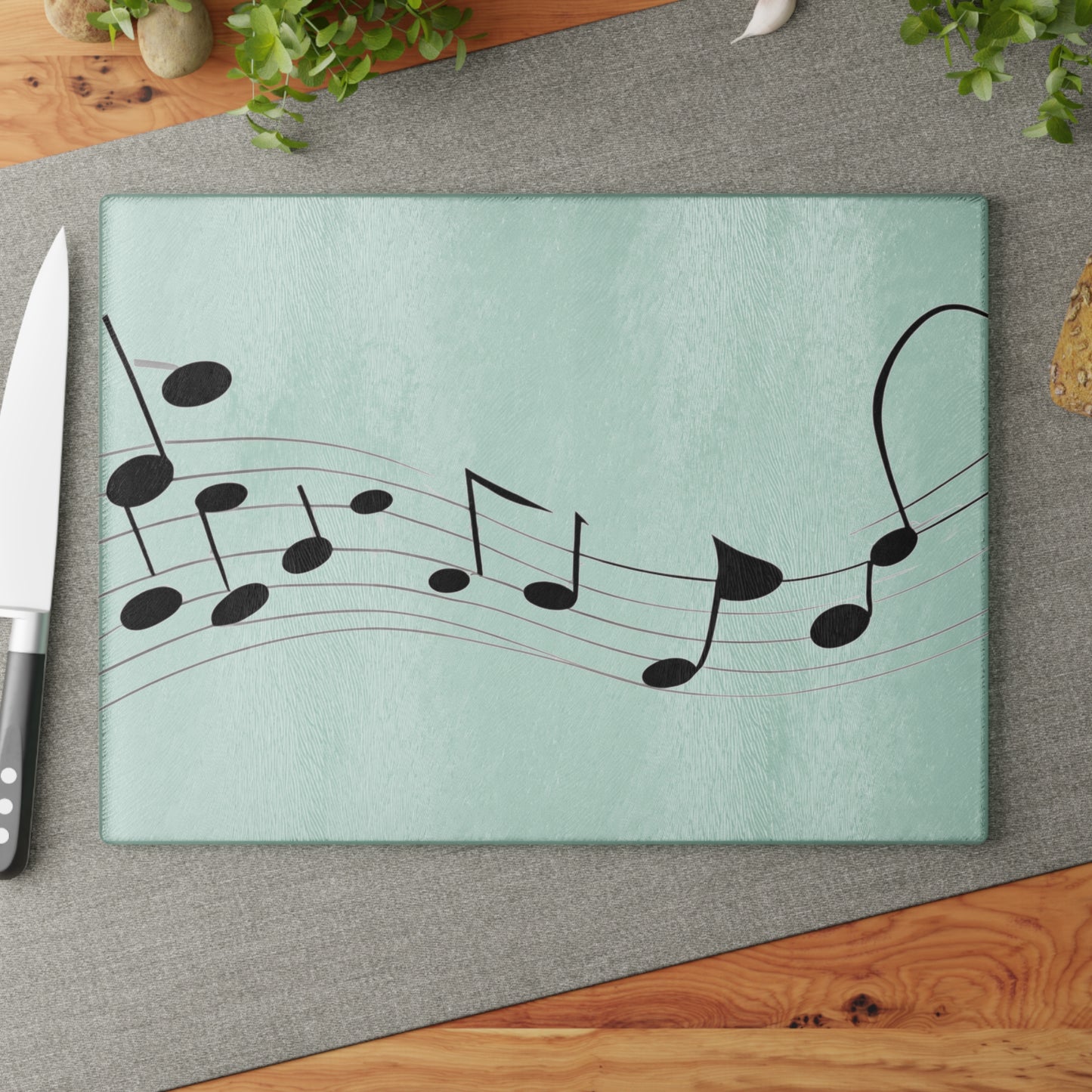 Musical Glass Cutting Board