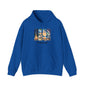 Camping Life Hoodie – Outdoor Illustrated Campsite Scenes