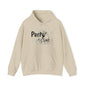 Party Time Unisex Hooded Sweatshirt, Fun Casualwear, Comfortable Gift, Perfect for Celebrations, Party-Outfit Essential