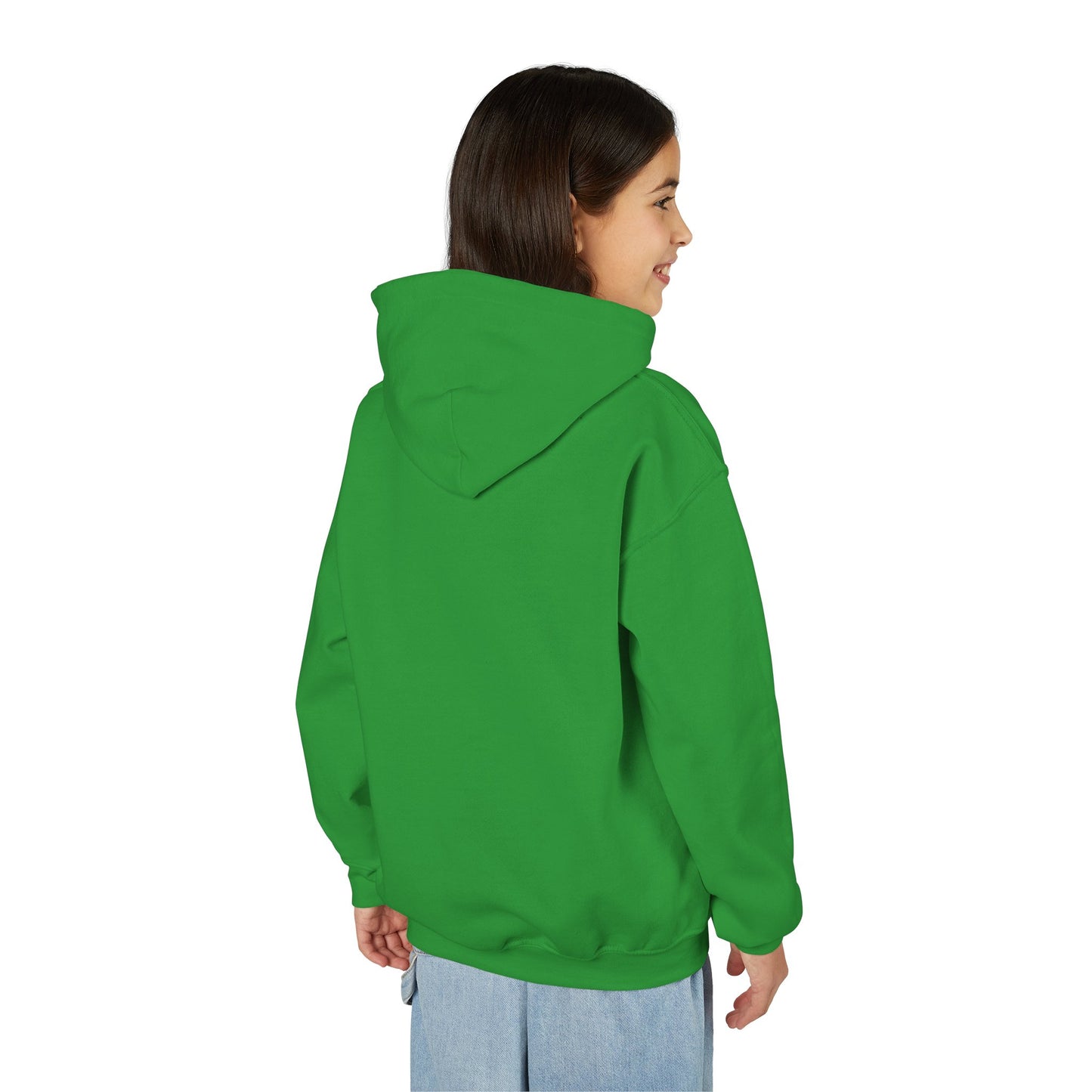 Youth Christmas Gnome Hoodie - "Merry Christmas" Holiday Kids Sweatshirt