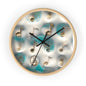 Musical Notes Wall Clock - Home Decor for Music Lovers, Gift for Musicians