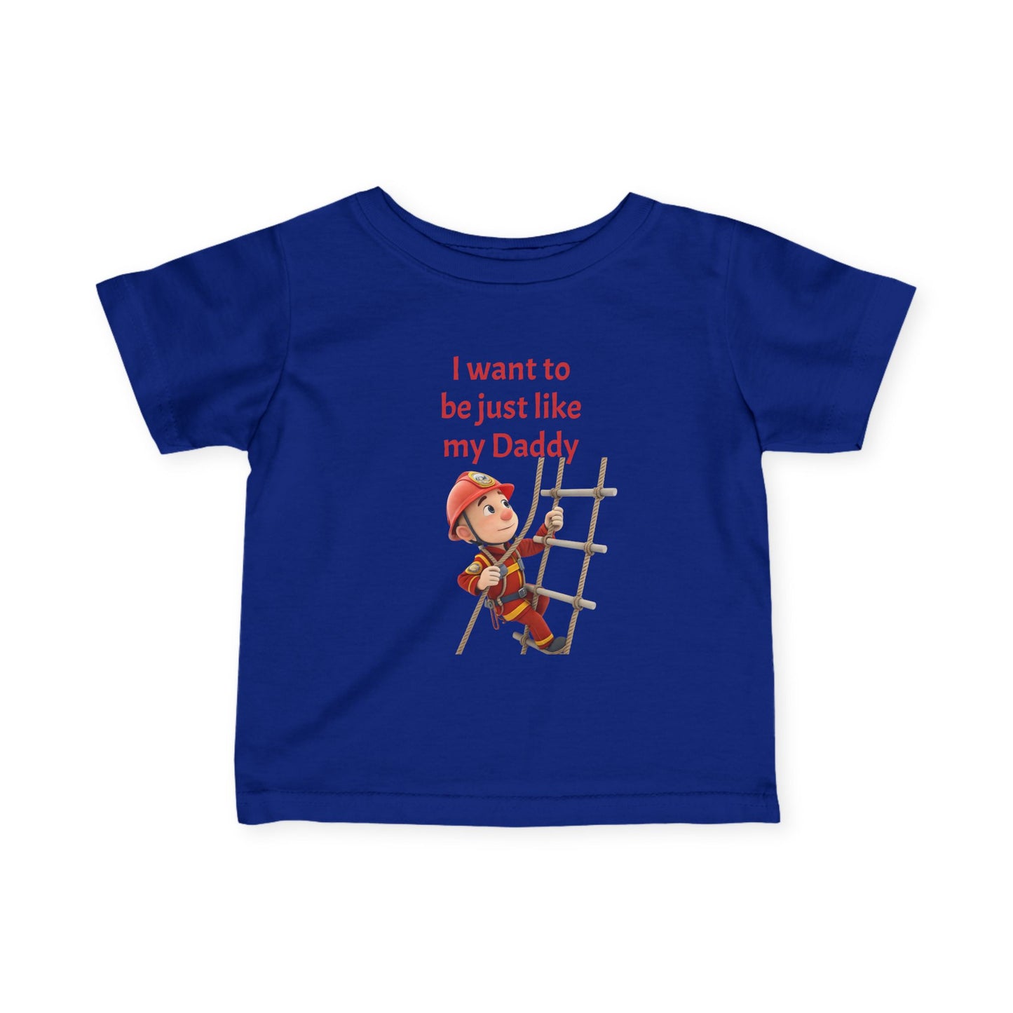 Daddy's Little Helper Infant Tee, Cute Child Tee, Toddler Gift, Father-Son Tee, Family Shirt, Birthday Outfit, Holiday Gift