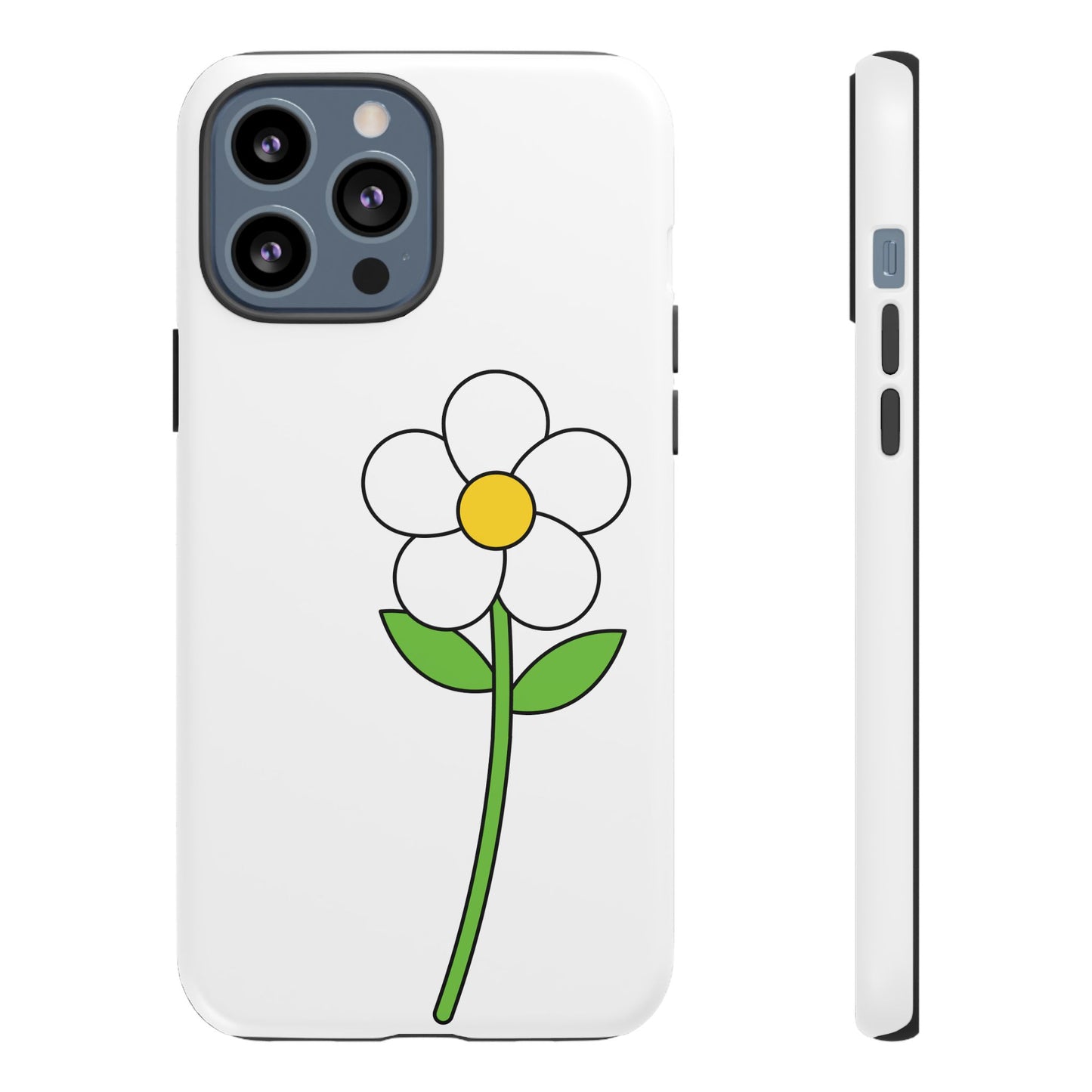 Floral Phone Case, Tough Cases with Flower Design, Cute Phone Accessory, Gifts for Her, Spring Decor, Unique Phone Cases