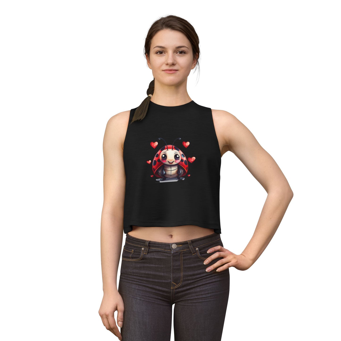 Ladybug Love Crop Top