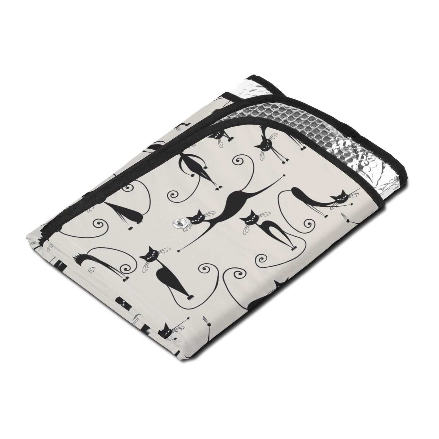 Cat Pattern Car Sun Shade — Front Windshield Protector