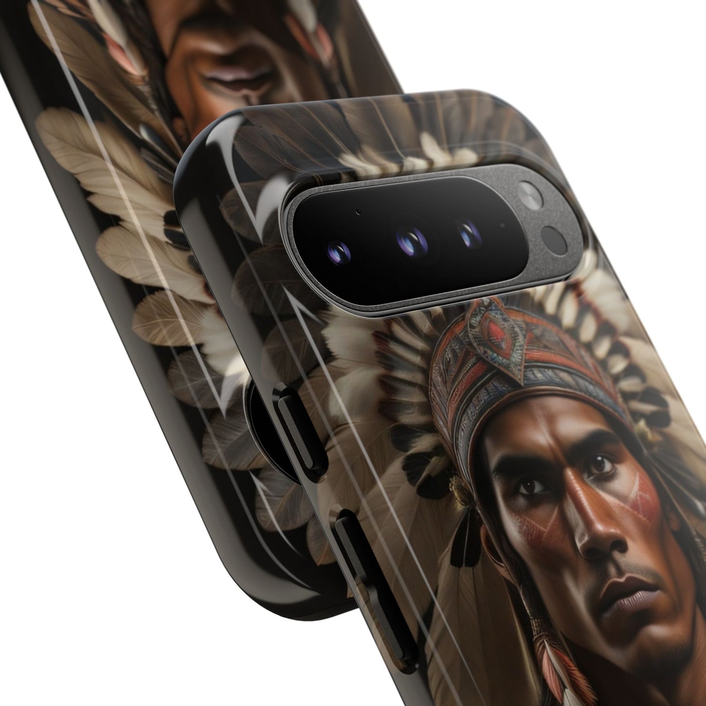 Native American Art Phone Case, Strong Culture Design, Unique Gift for Him or Her, Tough Cases, Customizable Protector, Tribal Style