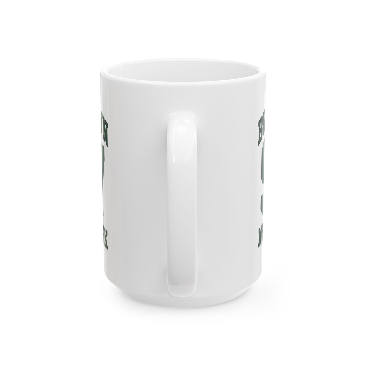 Brooklyn 97 New York Ceramic Mug – Vintage Varsity Number Coffee Cup (11oz, 15oz)