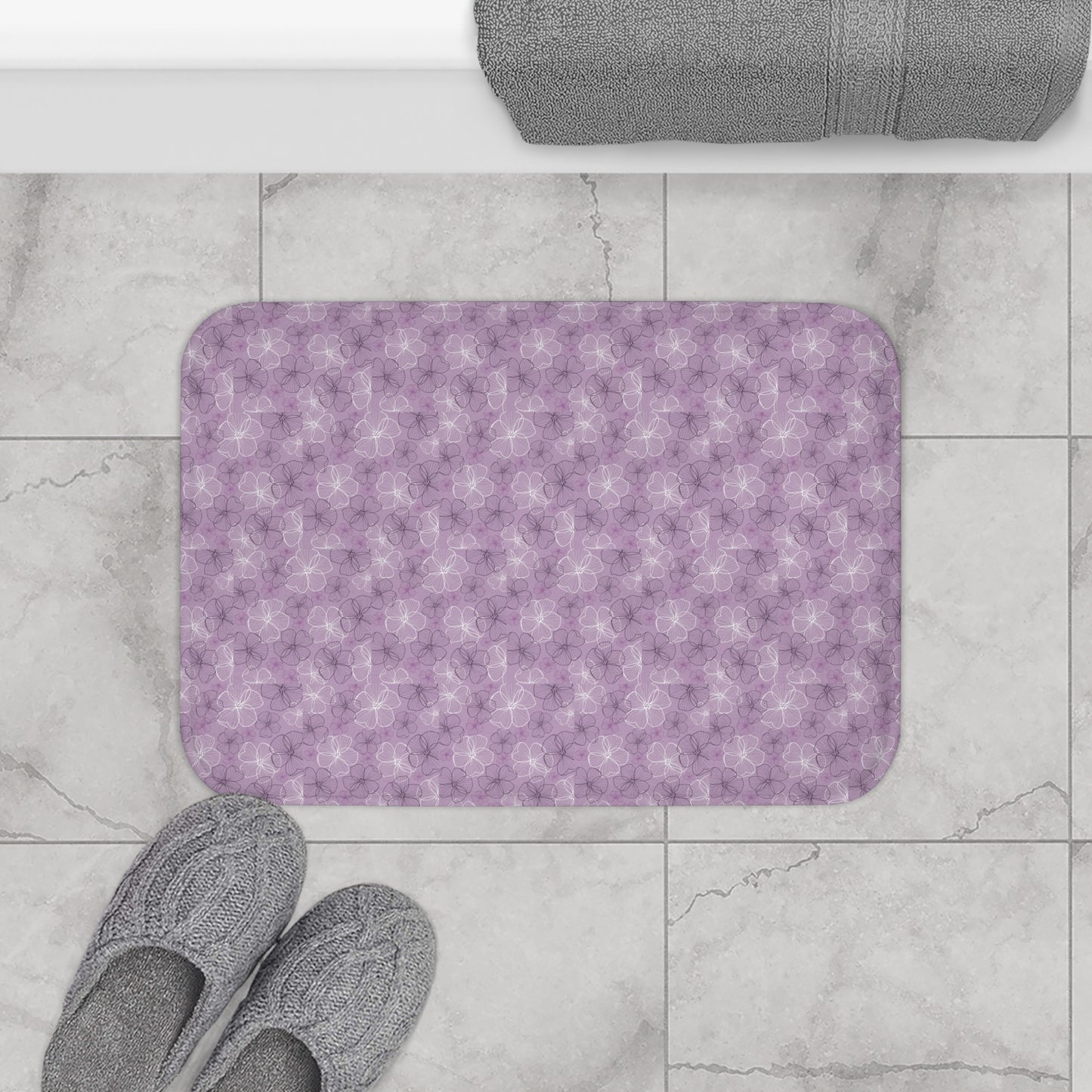 Bath Mat - Purple