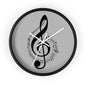 Musical Notes Wall Clock - Perfect for Music Lovers, Home Decor