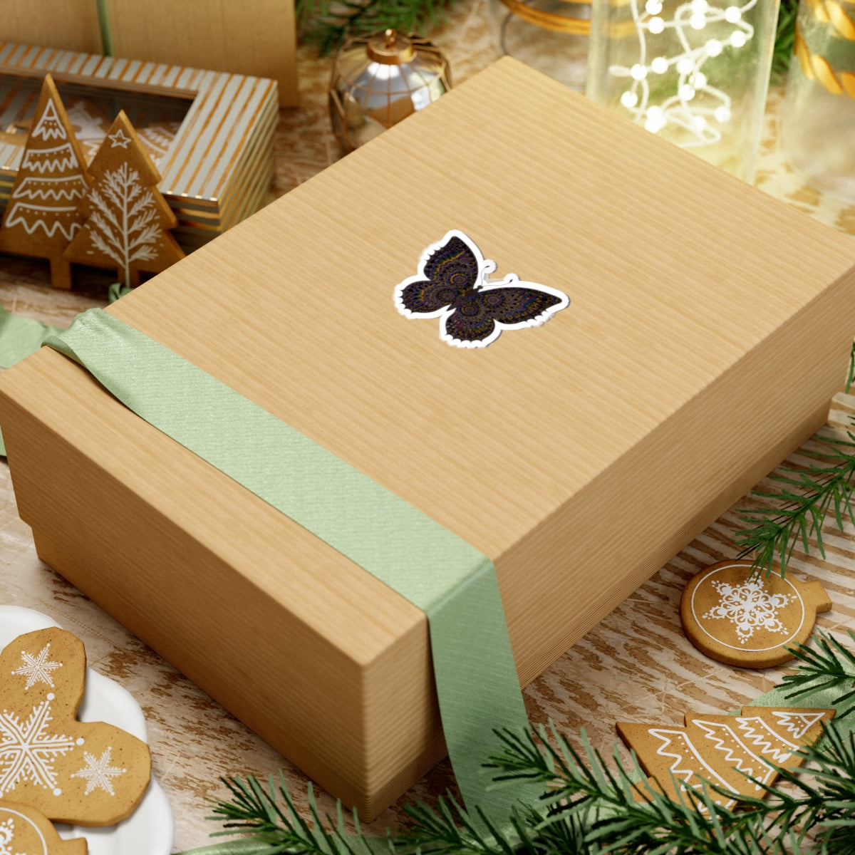 Vibrant Butterfly Kiss-Cut Stickers, Nature Decor, Laptop Stickers, Gift [...]