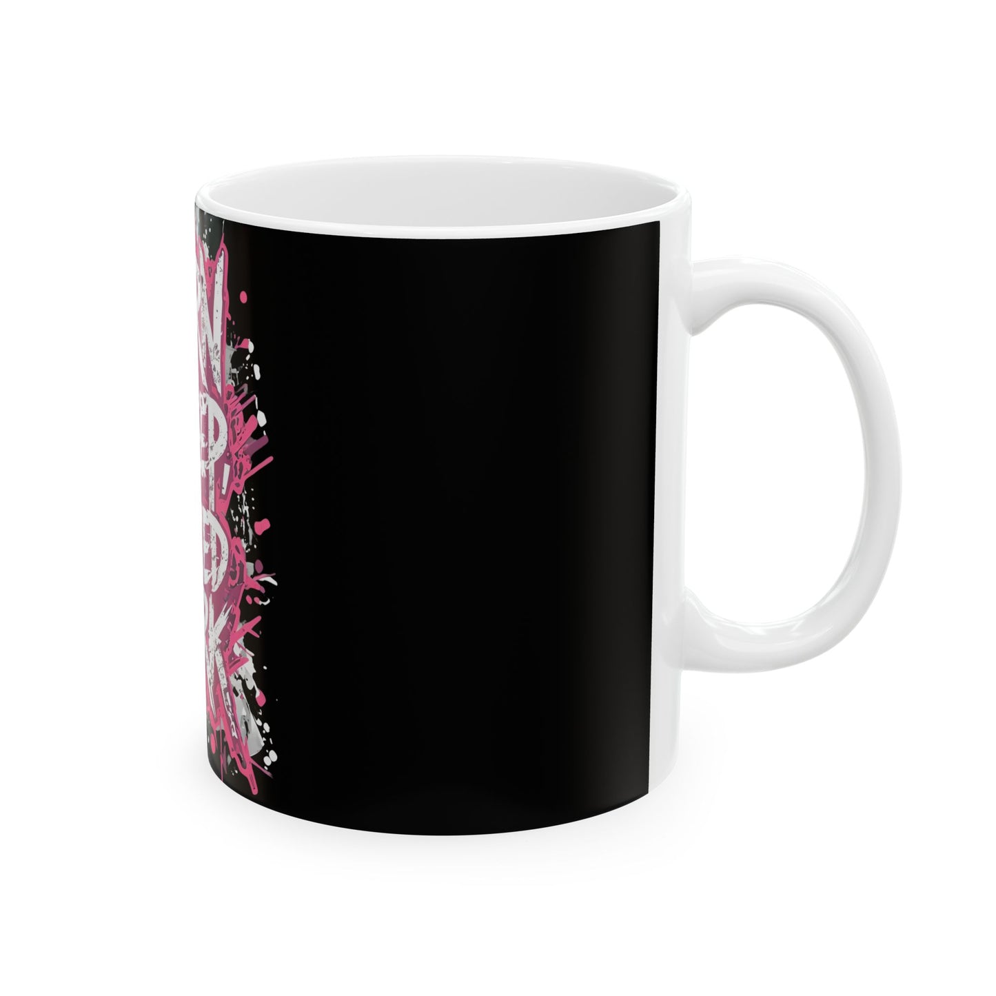 Born to Sleep, Forced to Work Ceramic Mug – Funny Office Coffee Cup (11oz/15oz)