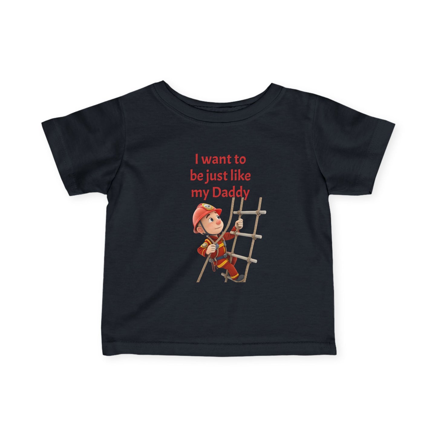 Daddy's Little Helper Infant Tee, Cute Child Tee, Toddler Gift, Father-Son Tee, Family Shirt, Birthday Outfit, Holiday Gift