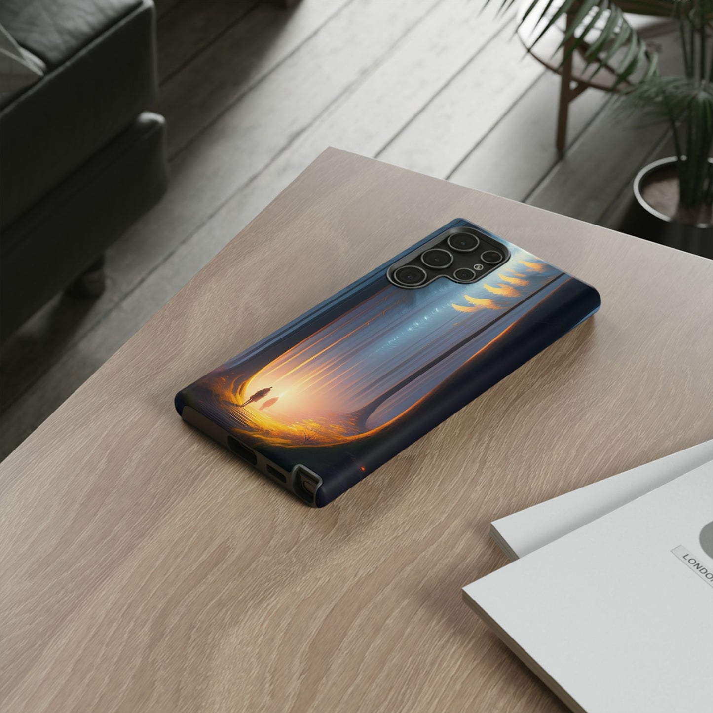 Phone Case — Mystical Forest Nightscape Protective Tough Case