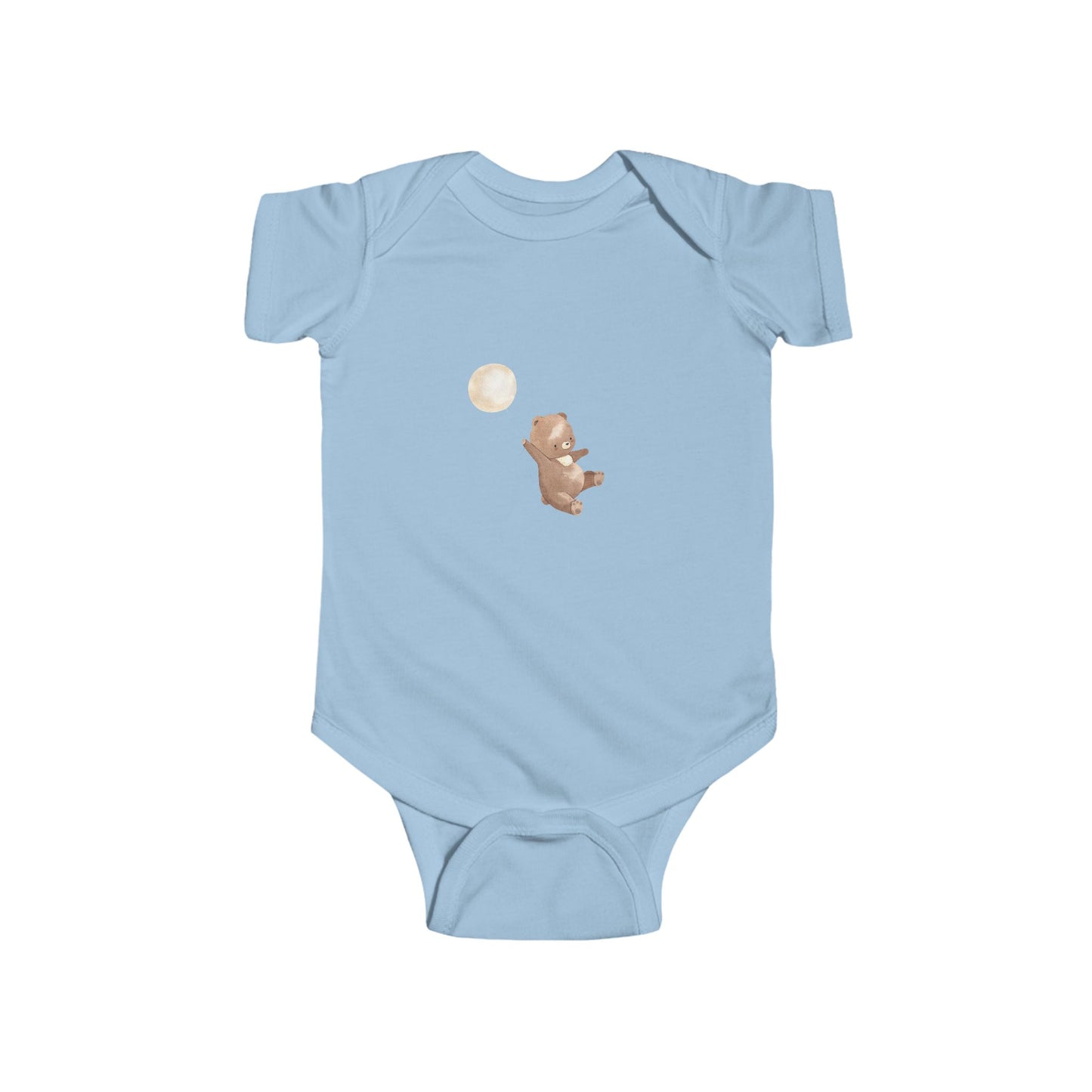 Cute Moonlight Bear Bodysuit for Infants Onesie