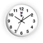 Cute Cat Wall Clock, Feline Decor, Home Office, Gift for Cat Lovers, Adorable Wall Art