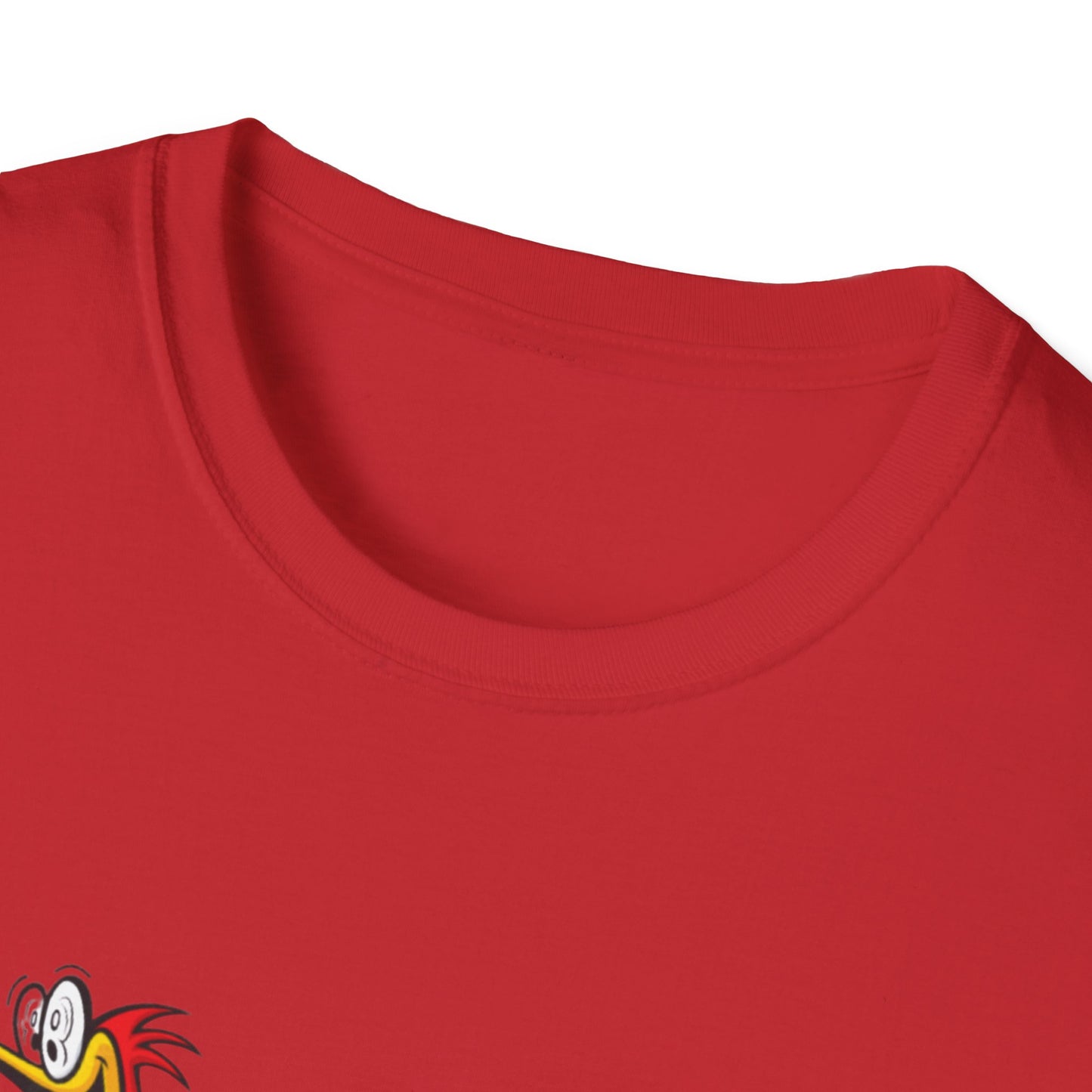 Whimsical Unisex Softstyle T-Shirt, Fun Graphic Tee